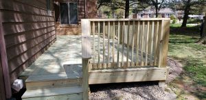quality porch builder lexington kentucky wood cedar deck decking decks new installation install installer